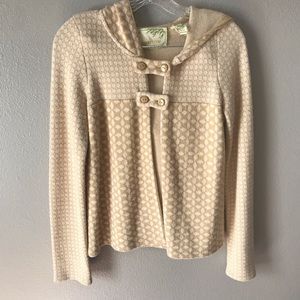 Sparrow Anthropologie Hooded Sweater Small